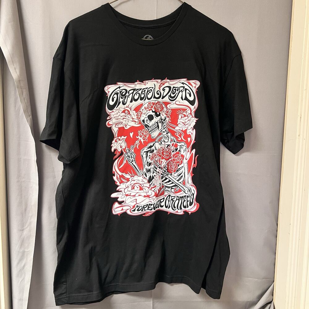 Grateful Dead "Forever Grateful" or "Bertha Forever" t-shirt Size 2XL BR2095